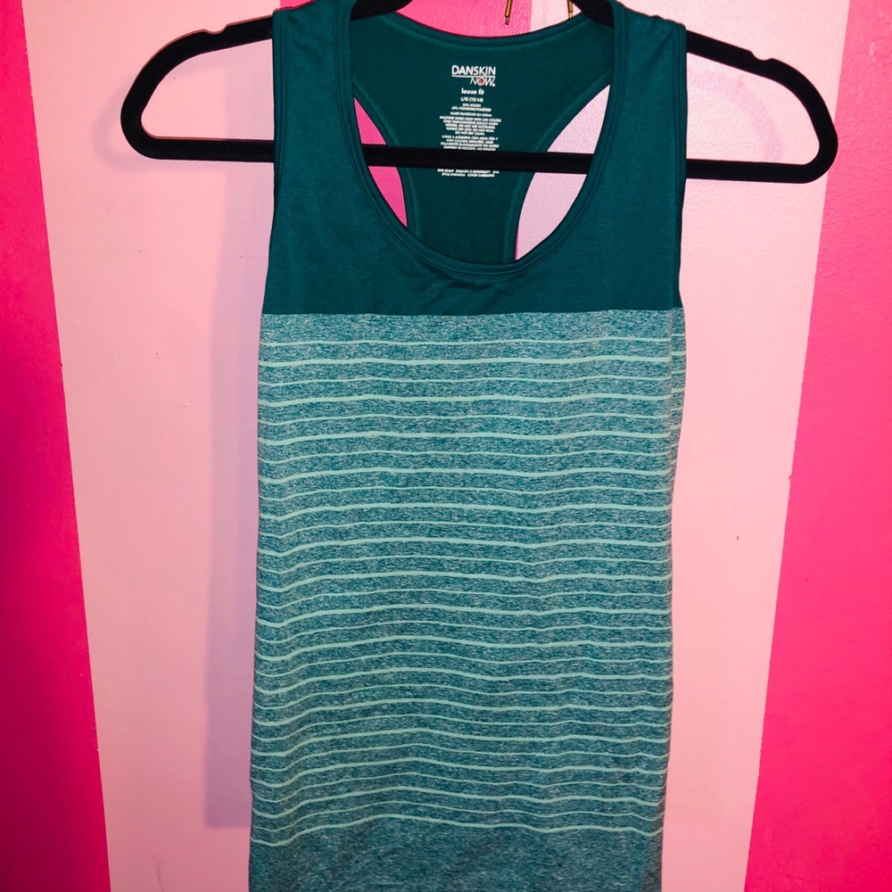 Athletic Blue Striped Tank!